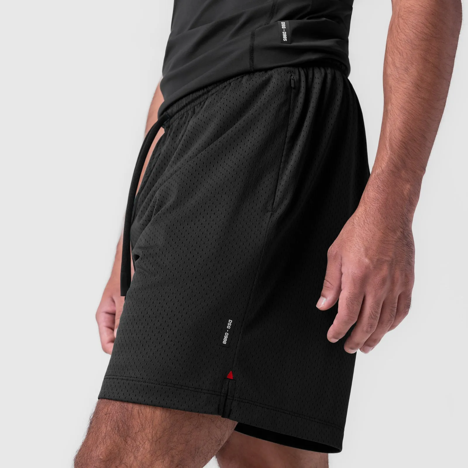 0988. Reversible 2-in-1 Short - Black Simple Appeal