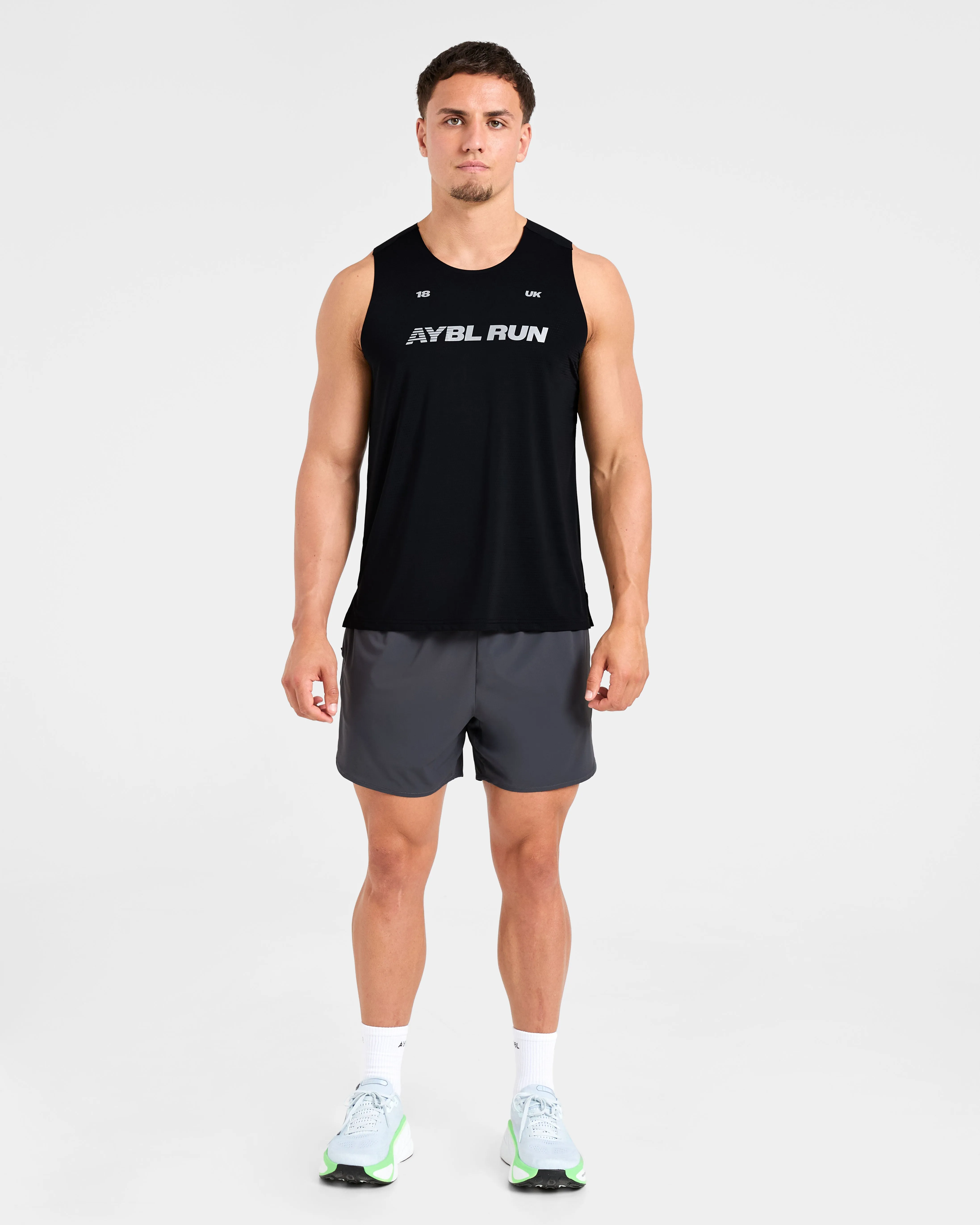 Run Speed Shorts - Hurricane Grey Daily Use