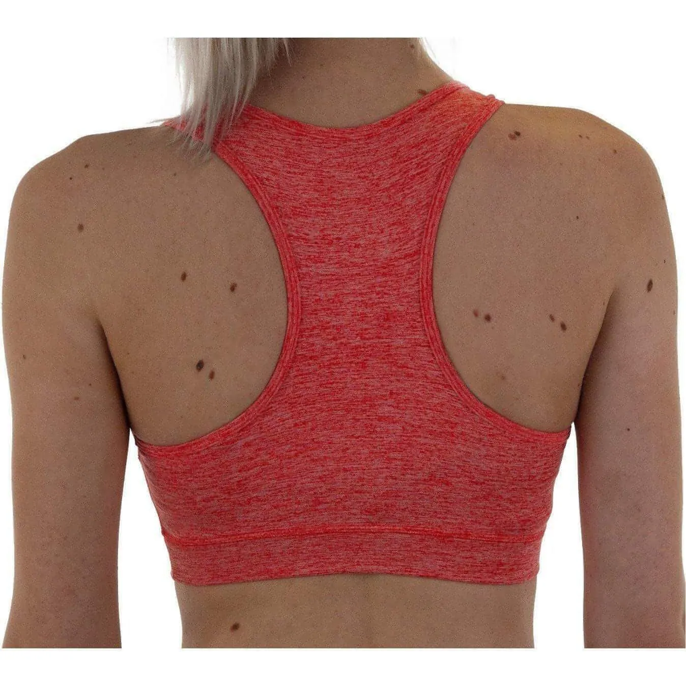 Arch support More Mile Train To Run Womens Running Crop Top - Orange