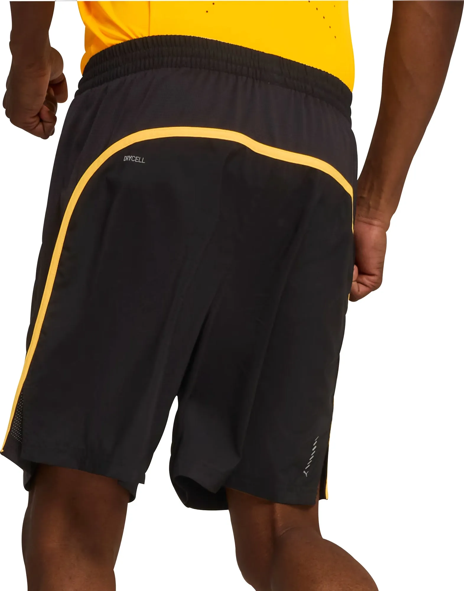 Sweat Resistant Fabric Puma Run Favourite Velocity 7 Inch Mens Running Shorts - Black