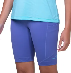 Ronhill Tech Stretch Womens Short Running Tights - Blue day trip Sporty Design