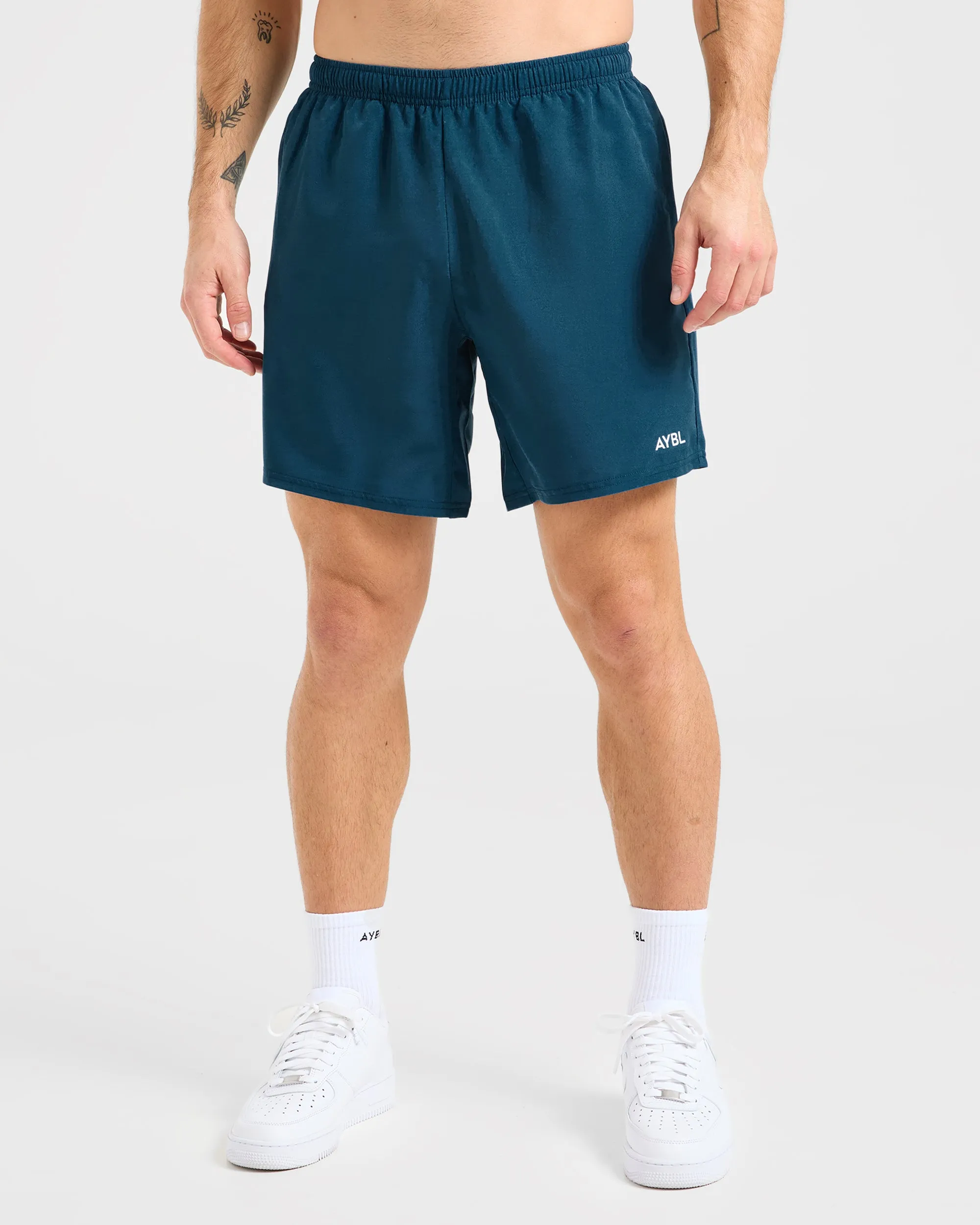 Core 7" Shorts - Ocean Teal Anti Pilling Surface