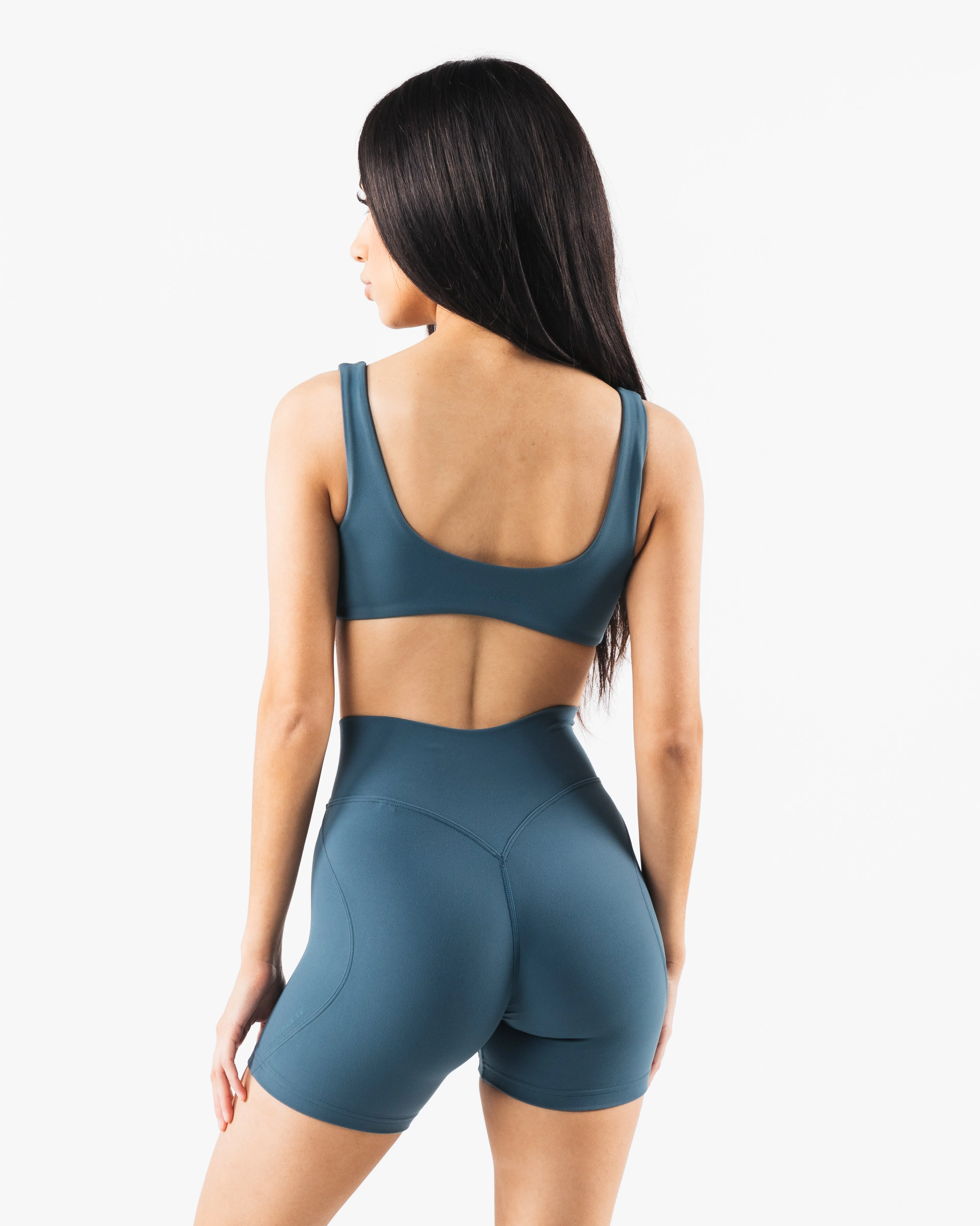 Strapless Thermoregulating Fibers Aura Sculpt Bra - Glacial Lake