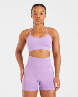 Easy Closure hikers Empower Seamless Sports Bra - Purple