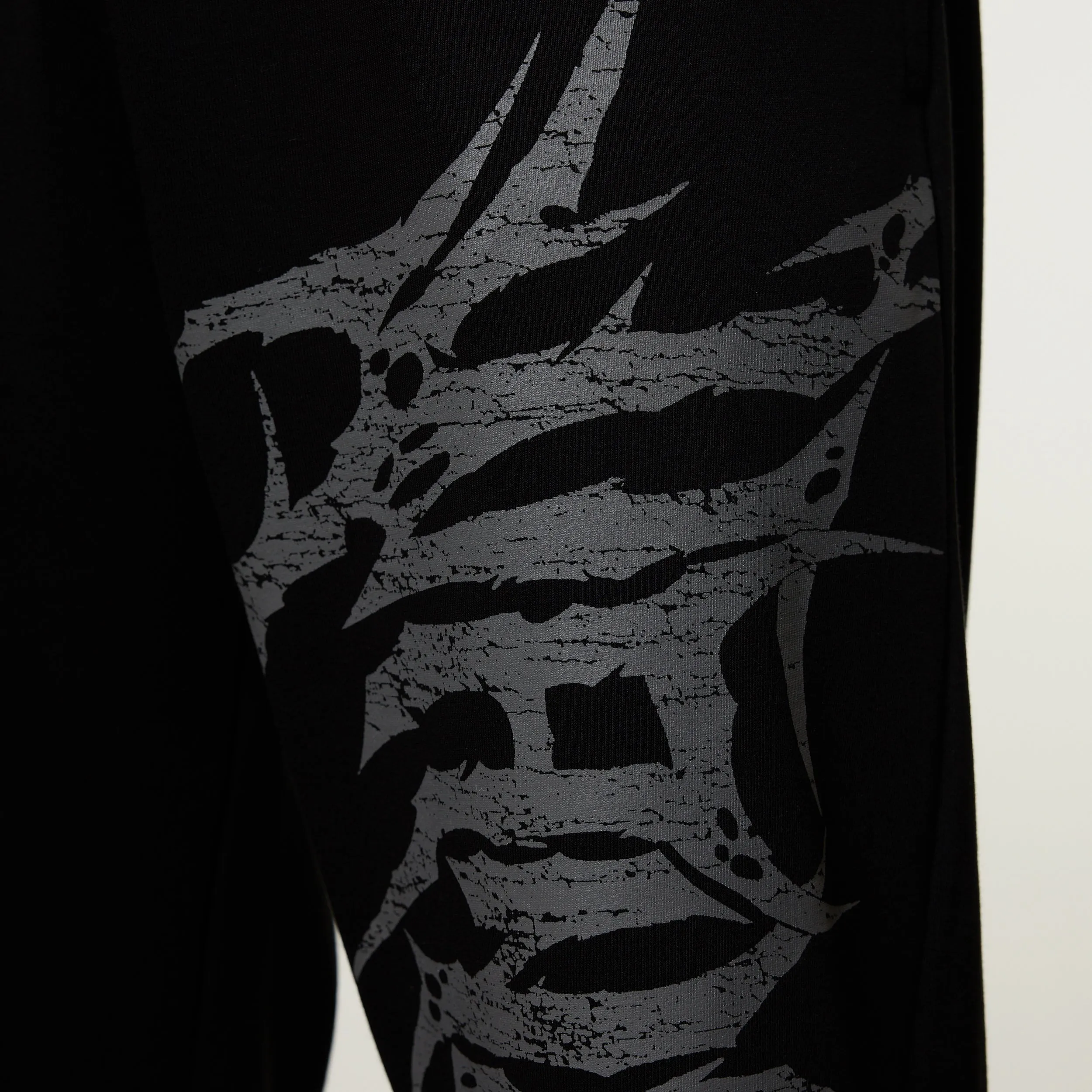 Lightweight insulation Multi-way wear Vanquish Metal Black Straight Leg Sweatpants