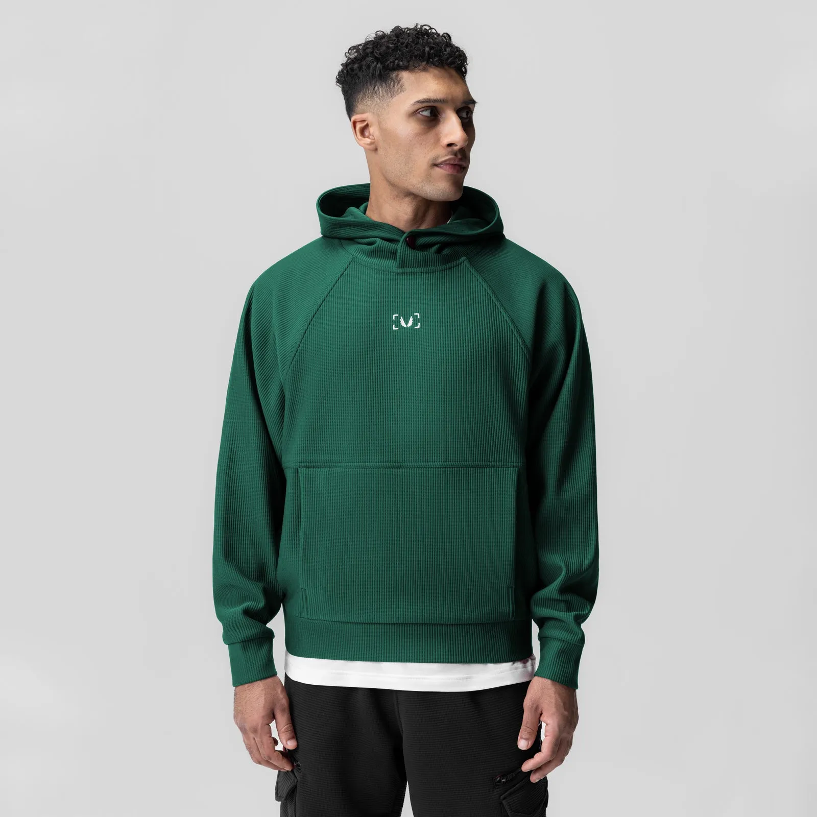 Tailgating wear Unisex Silhouette 1019. Deltapeak? Oversized Hoodie - Forest Green