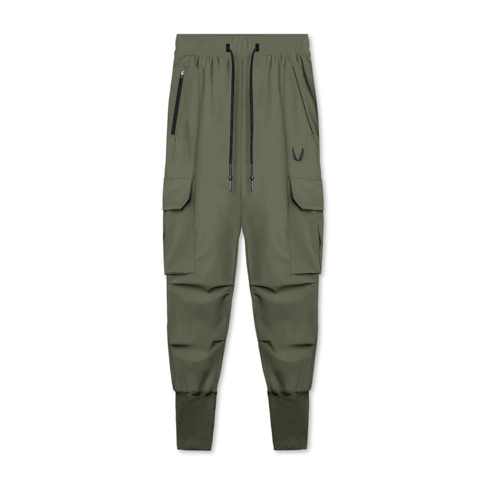 WindResistantMaterial 0437. Tetra-Lite? Cargo High Rib Jogger - Olive