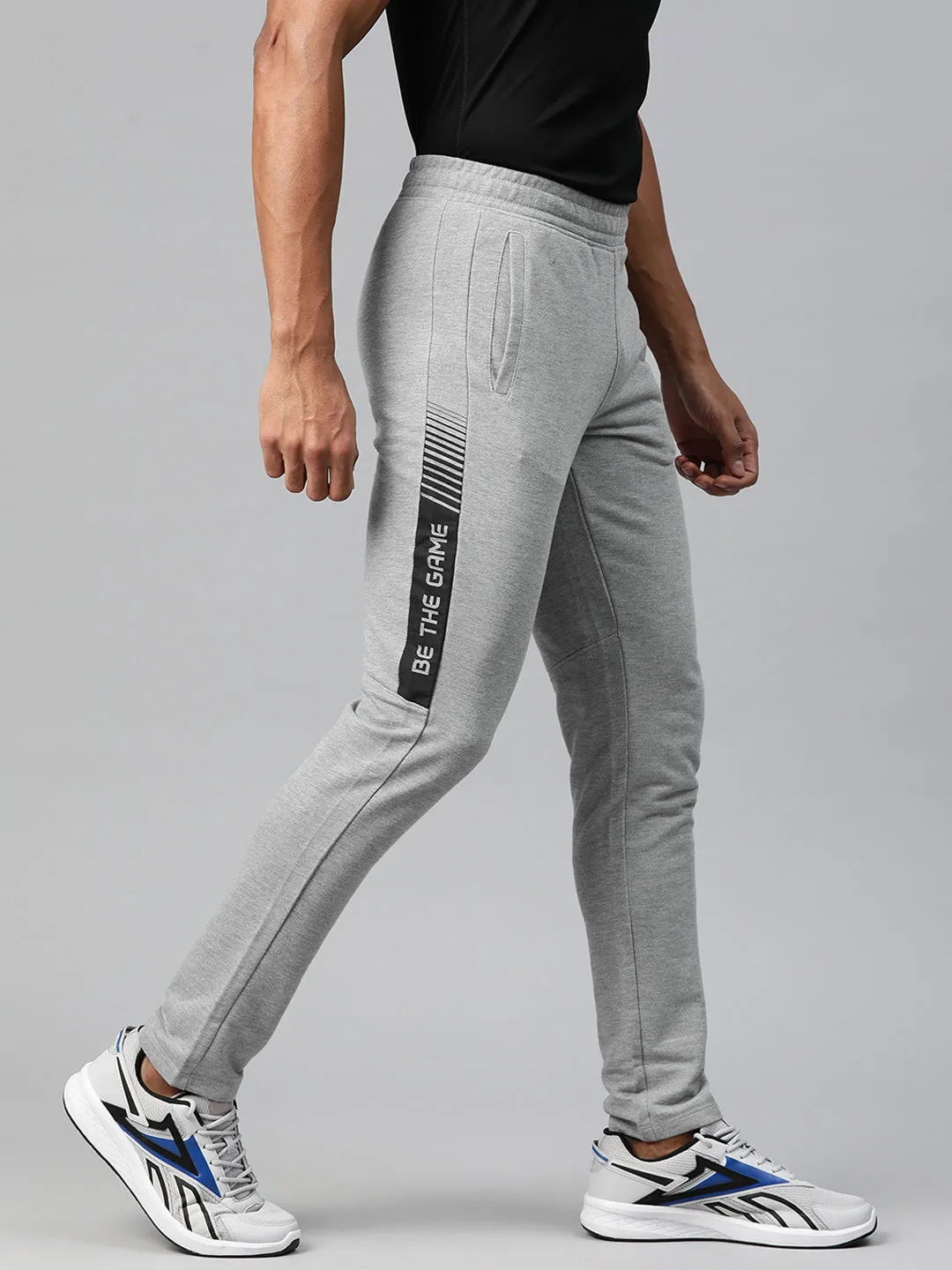 Comfortable Leg Soft Texture Alcis Men Printed Trekker Track Pants