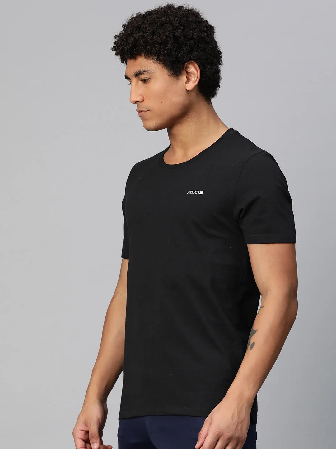 Myth Soul Alcis Men Typography Printed Anti Static T-shirt