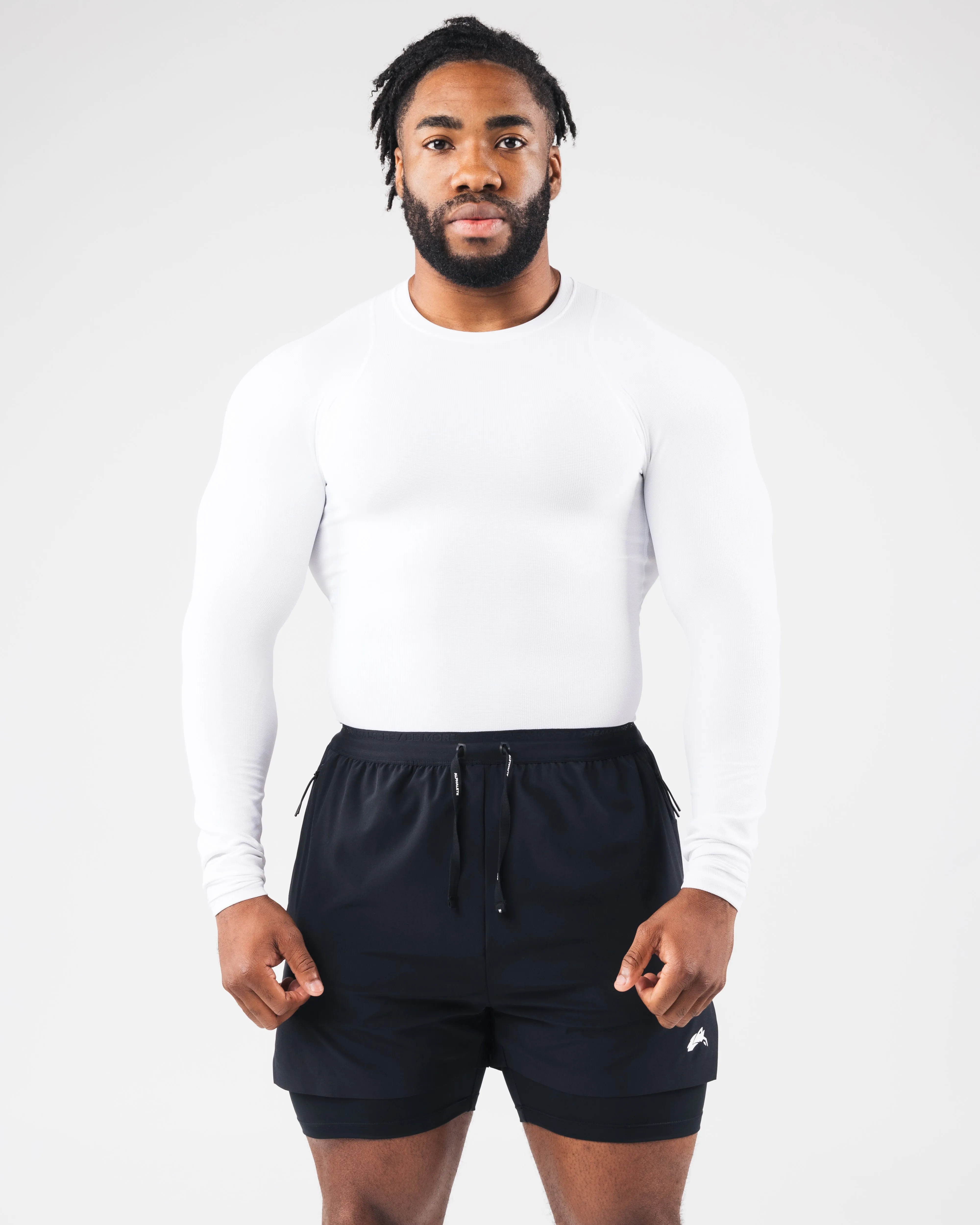 Home Relaxation Power Long Sleeve - White