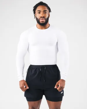 Home Relaxation Power Long Sleeve - White