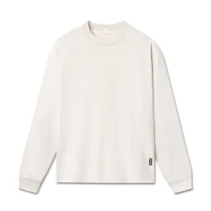 0851. Tech Essential? Relaxed Long Sleeve - Faded Stone Exclusive