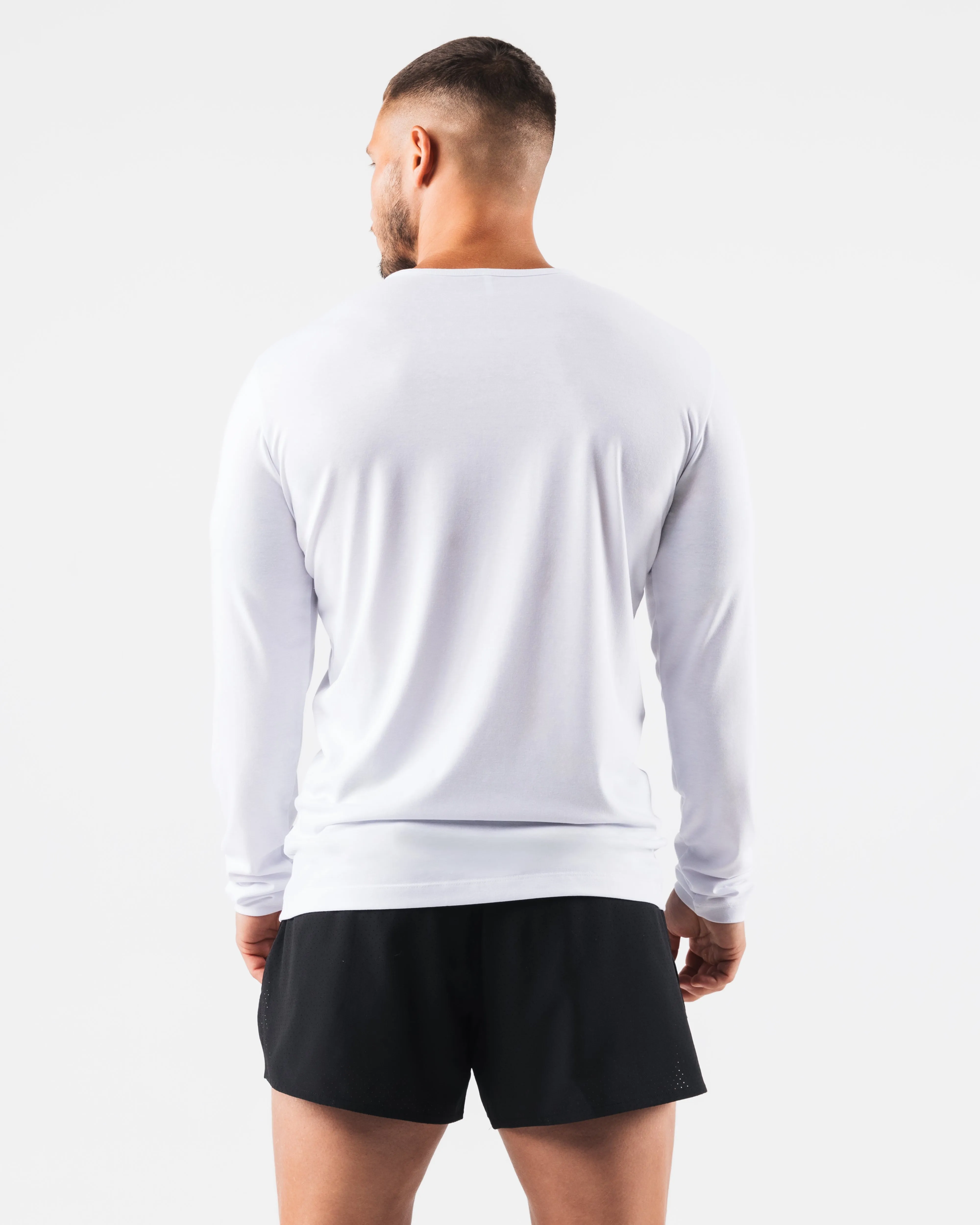Pillow Candle Zero Classic LS Tee 2pk - White