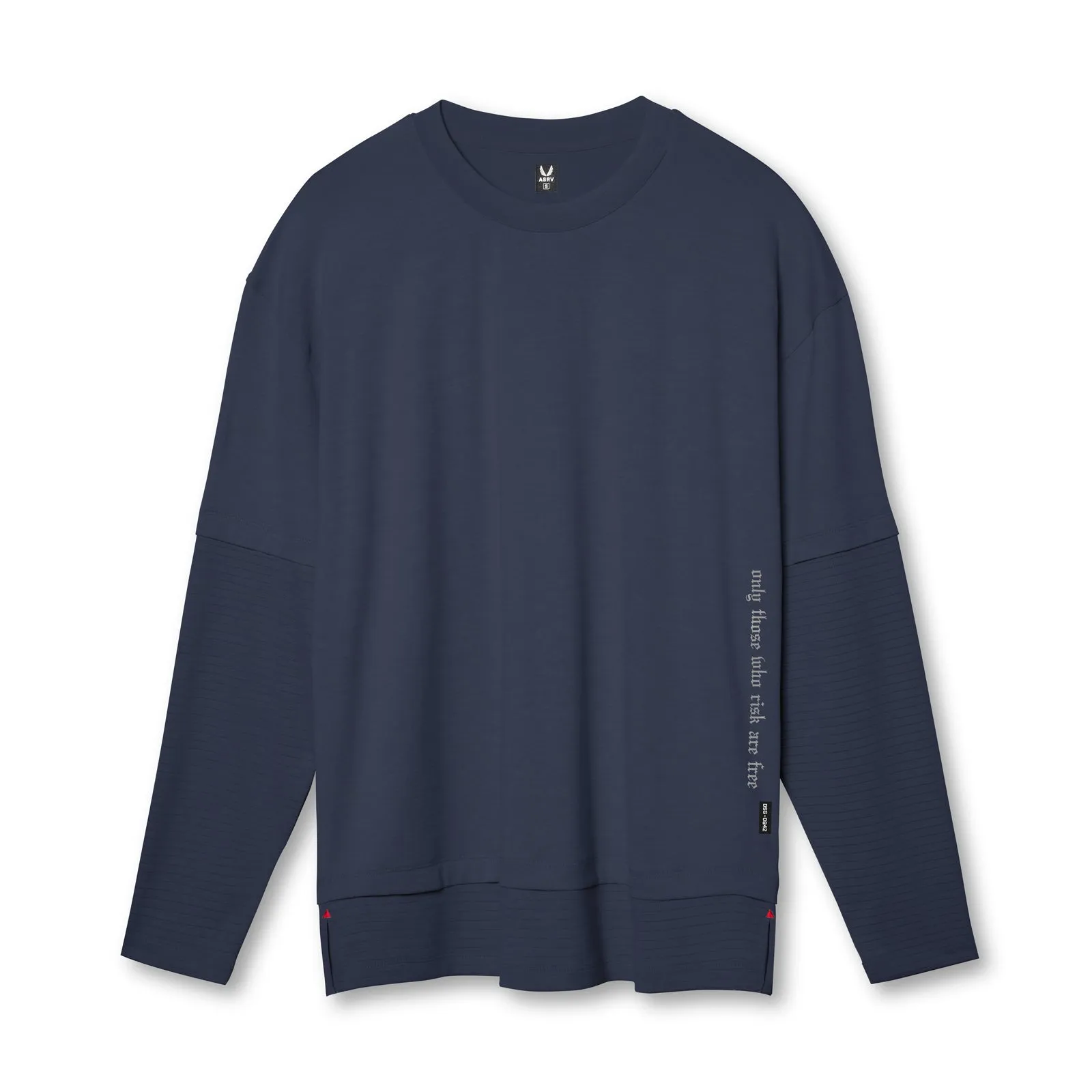 Quilting Budget - friendly 0842. 3D-Lite? 2.0 Layered Long Sleeve - Navy "OTWR"
