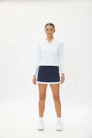 Blanket Pillow DonnaSport Long-Sleeve Raglan - Bianco