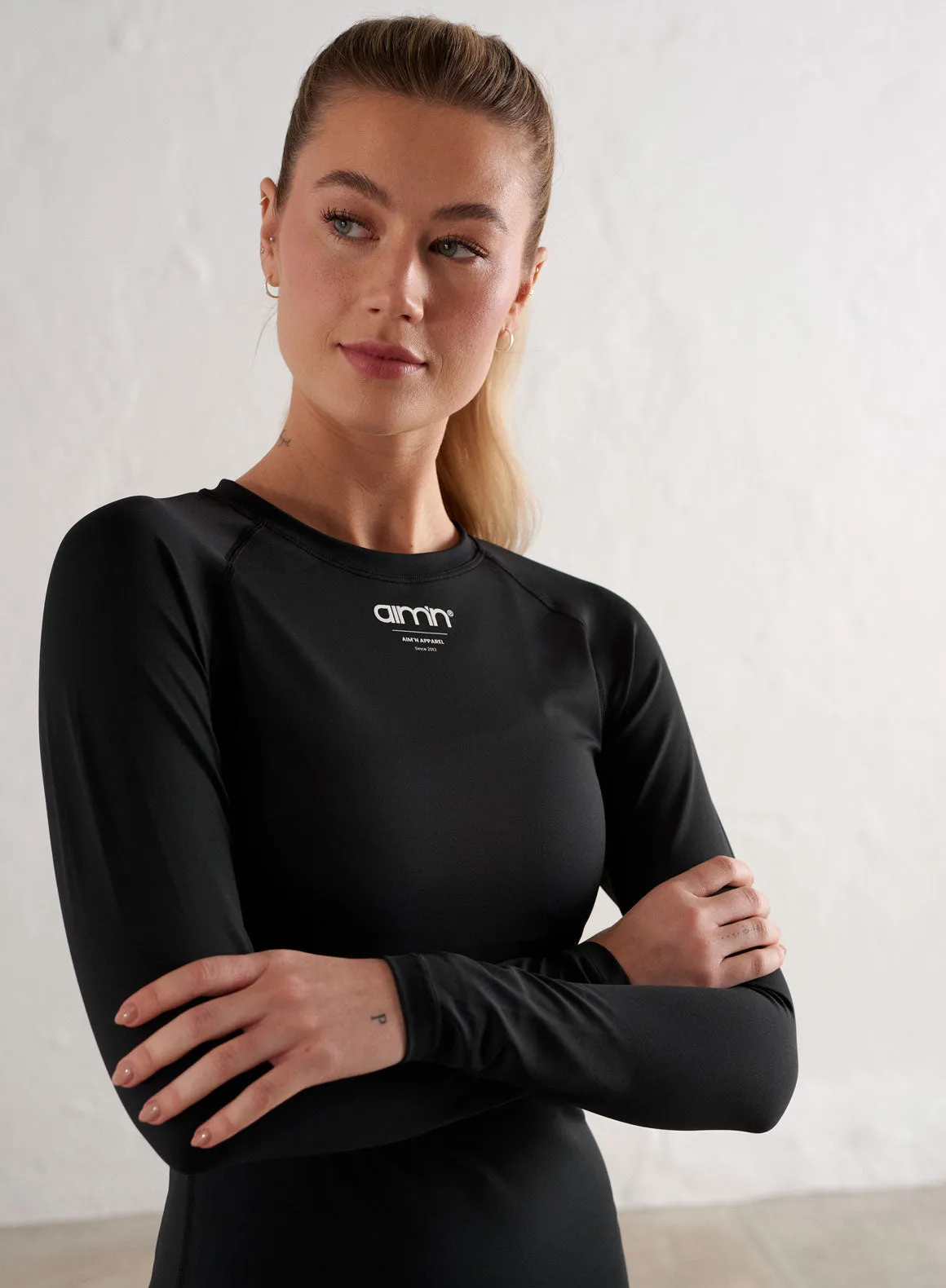 Black Edge Core Long Sleeve Senior Forest trail