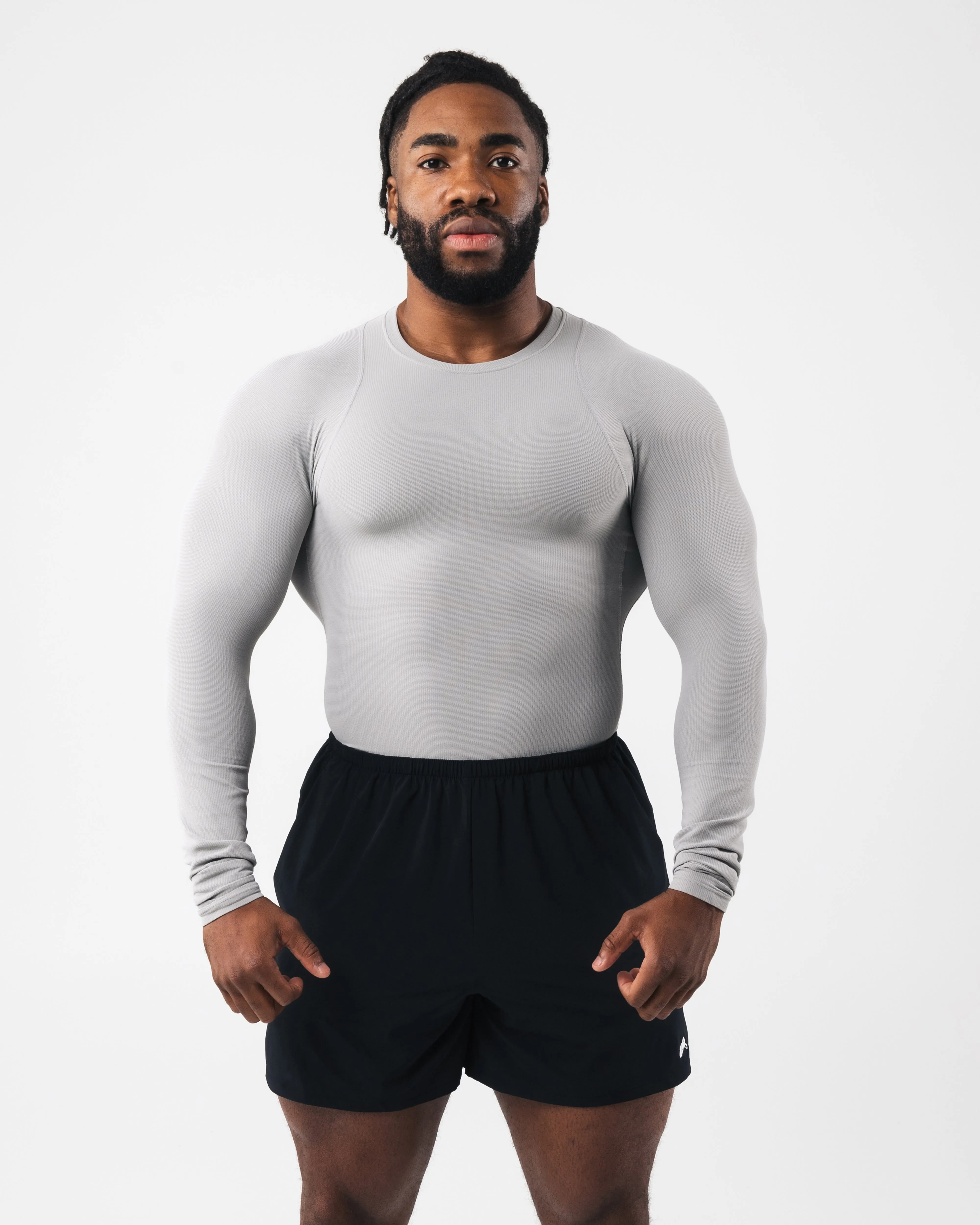 Power Long Sleeve - Chrome Formal Charm