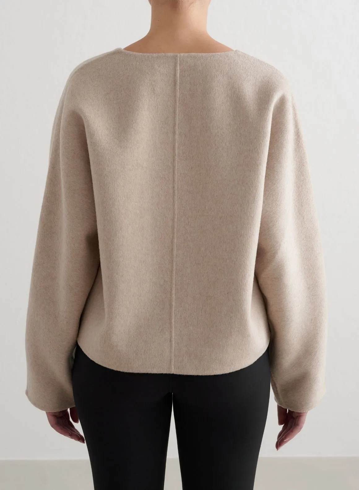 Coordinate Dark Clay Wool Sweatshirt
