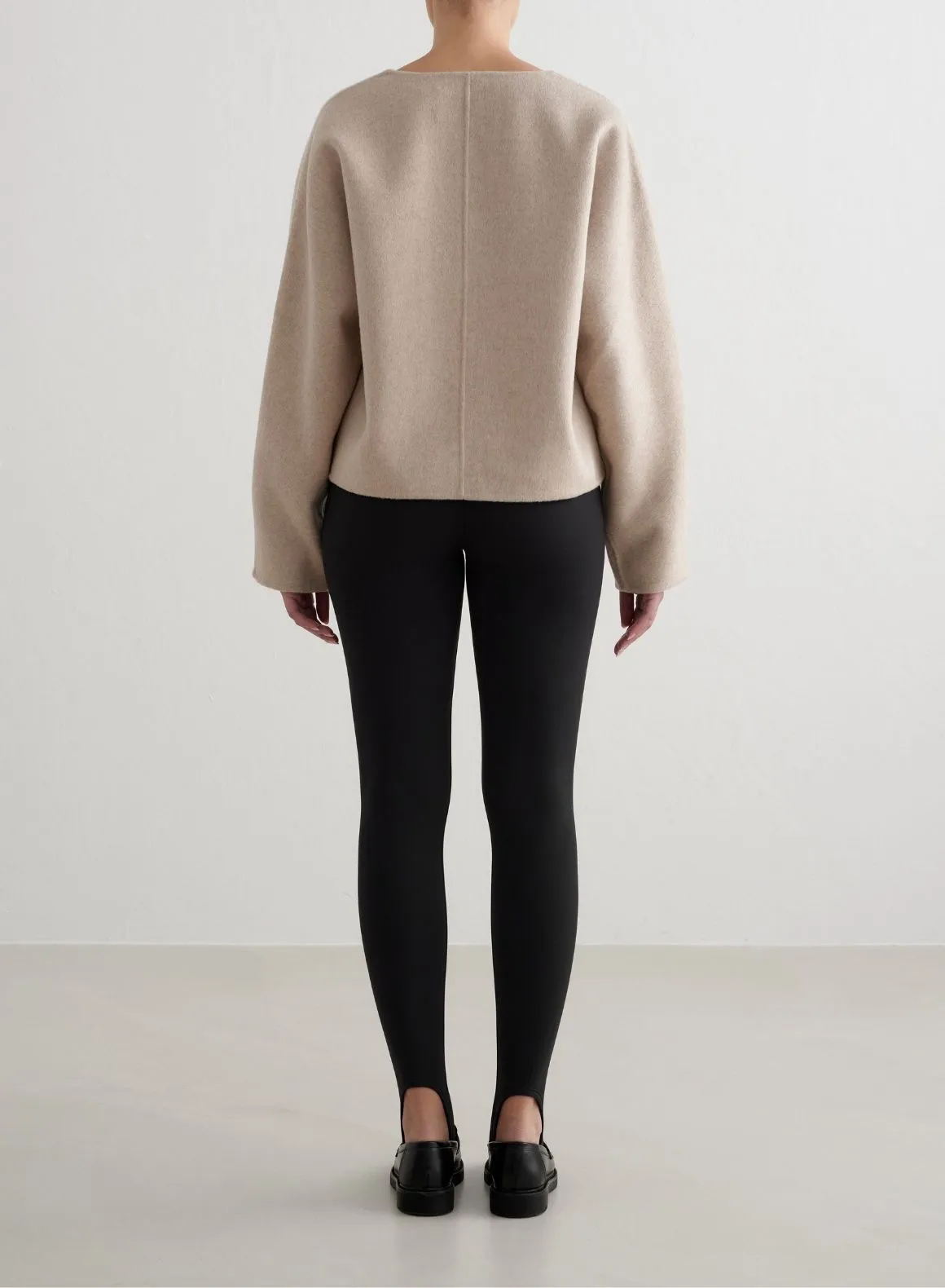 Influencer Dark Clay Wool Sweatshirt