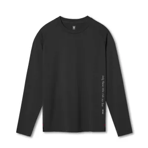 Hemmed 0832. 3D-Lite? 2.0 Fitted Long Sleeve - Black "OTWR"