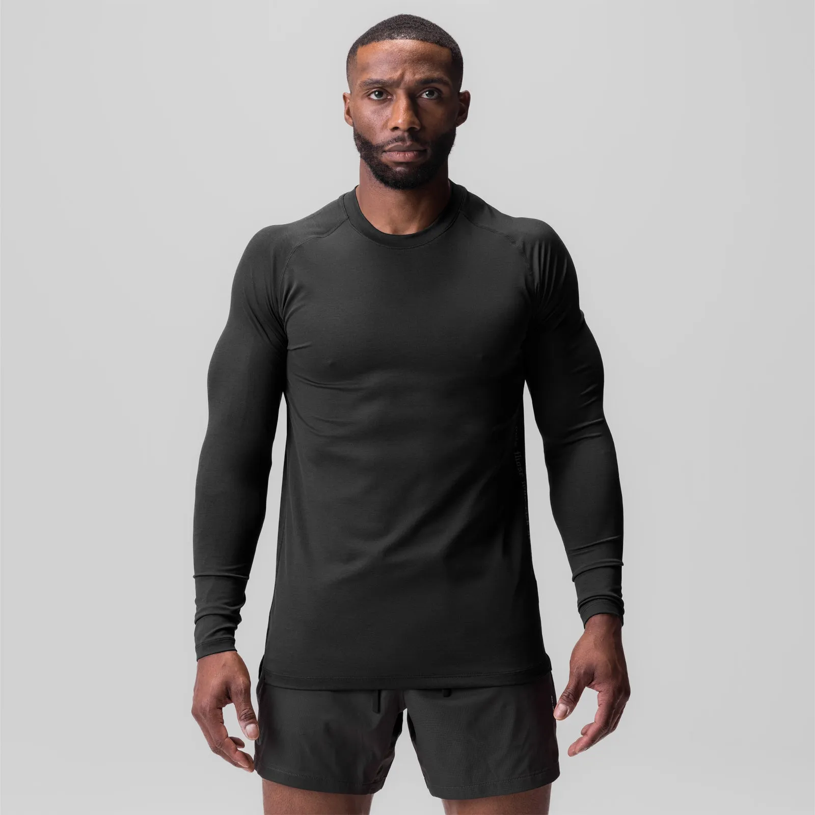 0832. 3D-Lite? 2.0 Fitted Long Sleeve - Black "OTWR" Urban Party situation