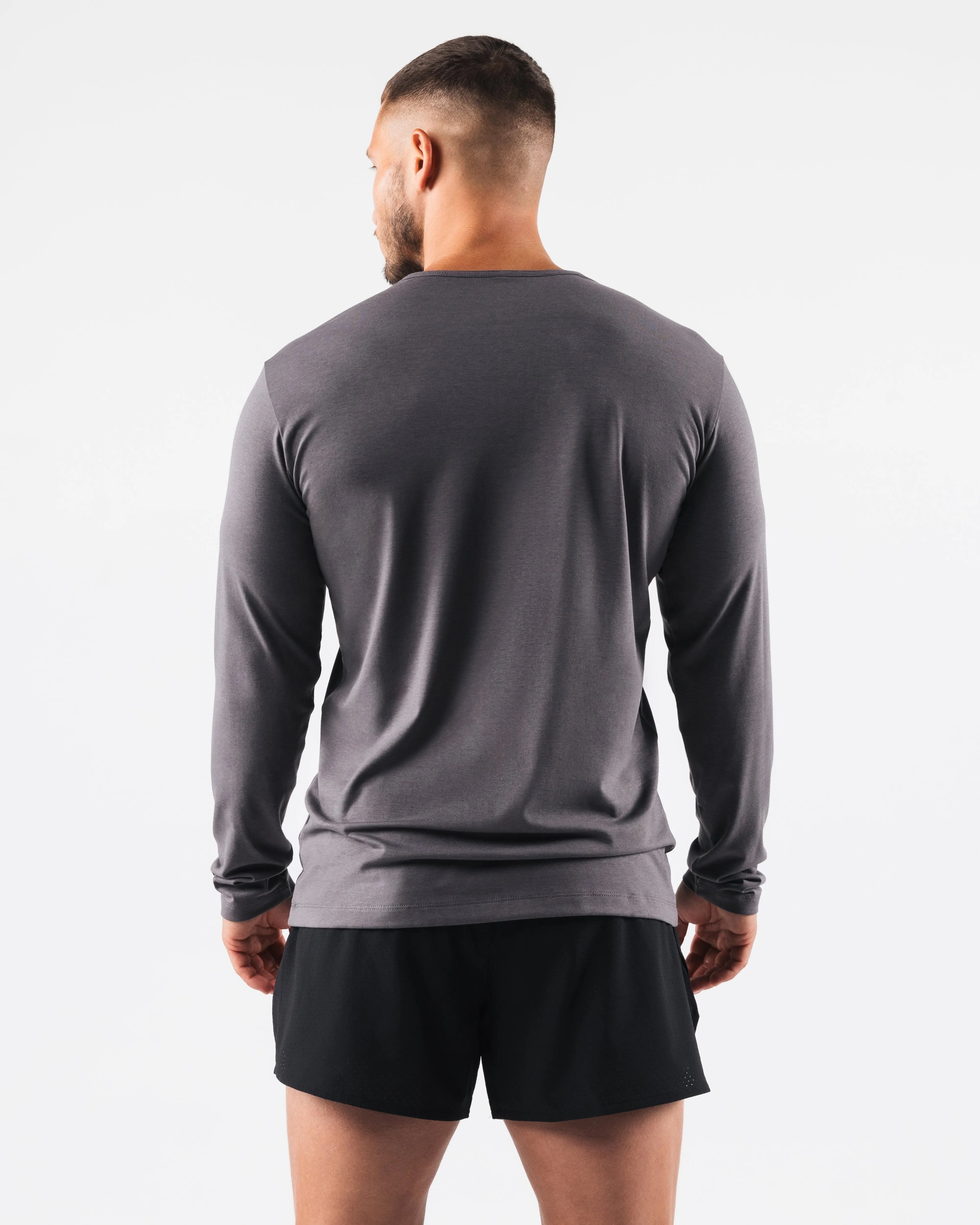 Cosmetics Belted Zero Classic LS Tee 2pk - Grey