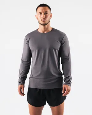 belt Multi Stitch Reinforcement Zero Classic LS Tee 2pk - Grey