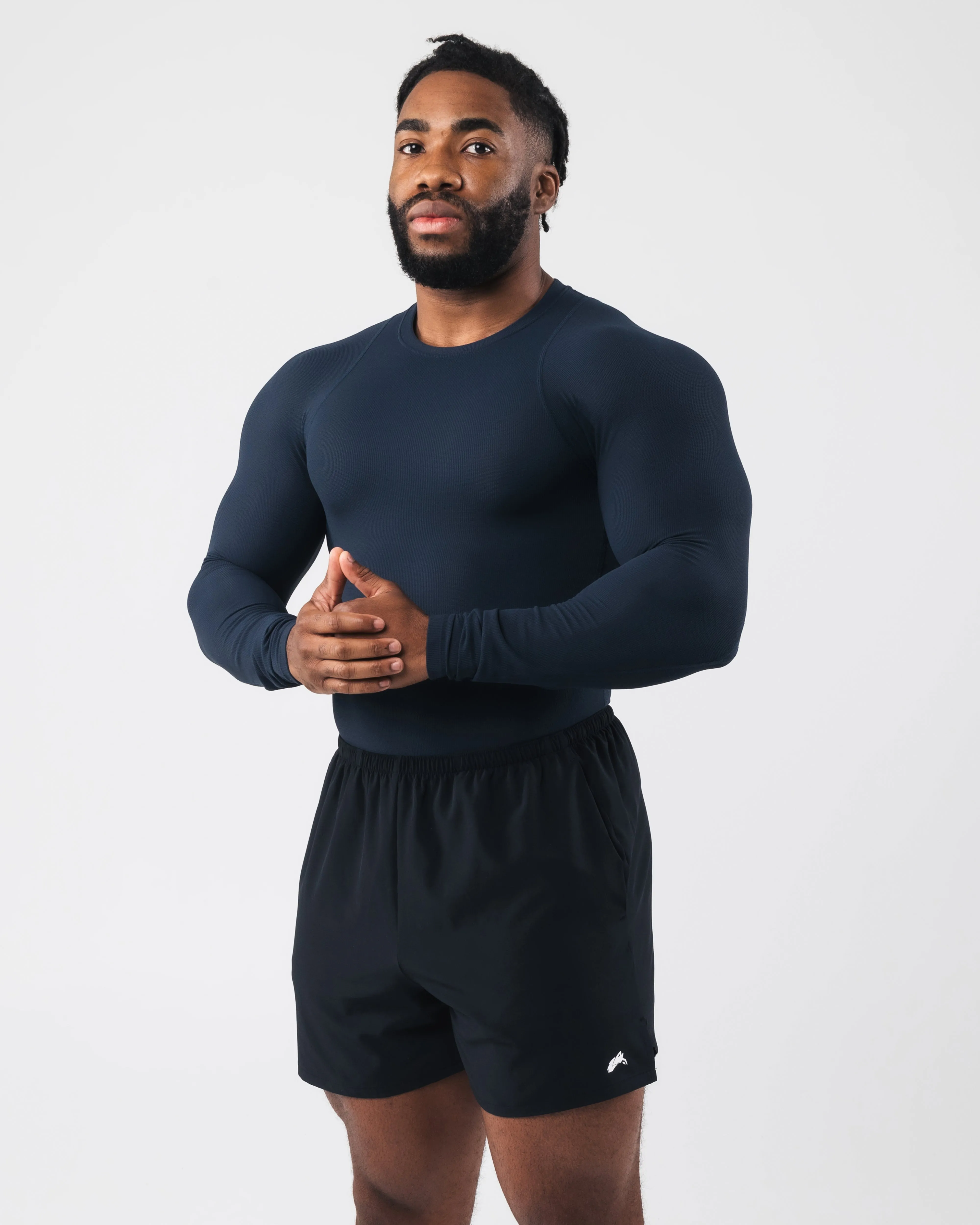 Power Long Sleeve - Deep Navy Upgrade