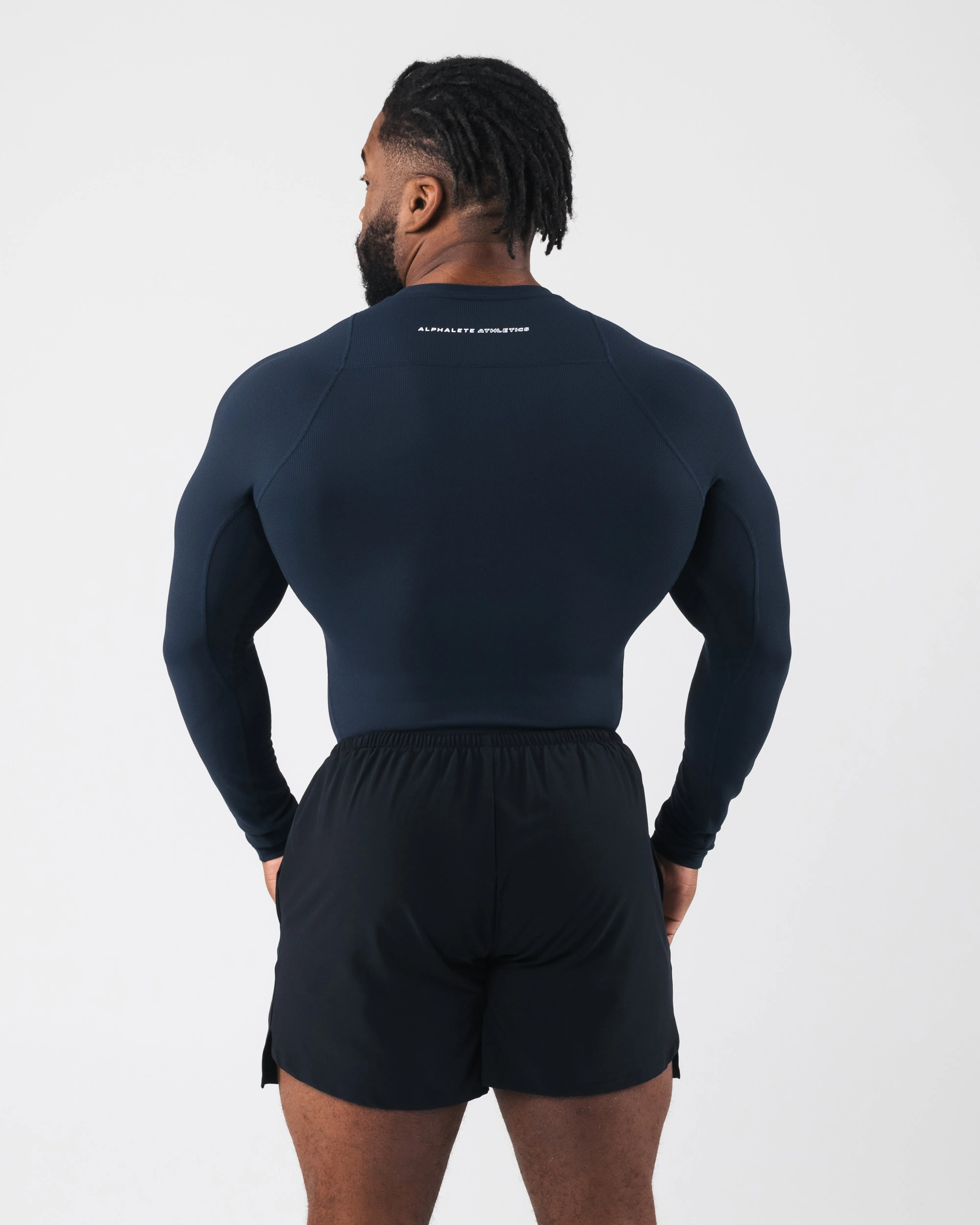 Power Long Sleeve - Deep Navy Tailored