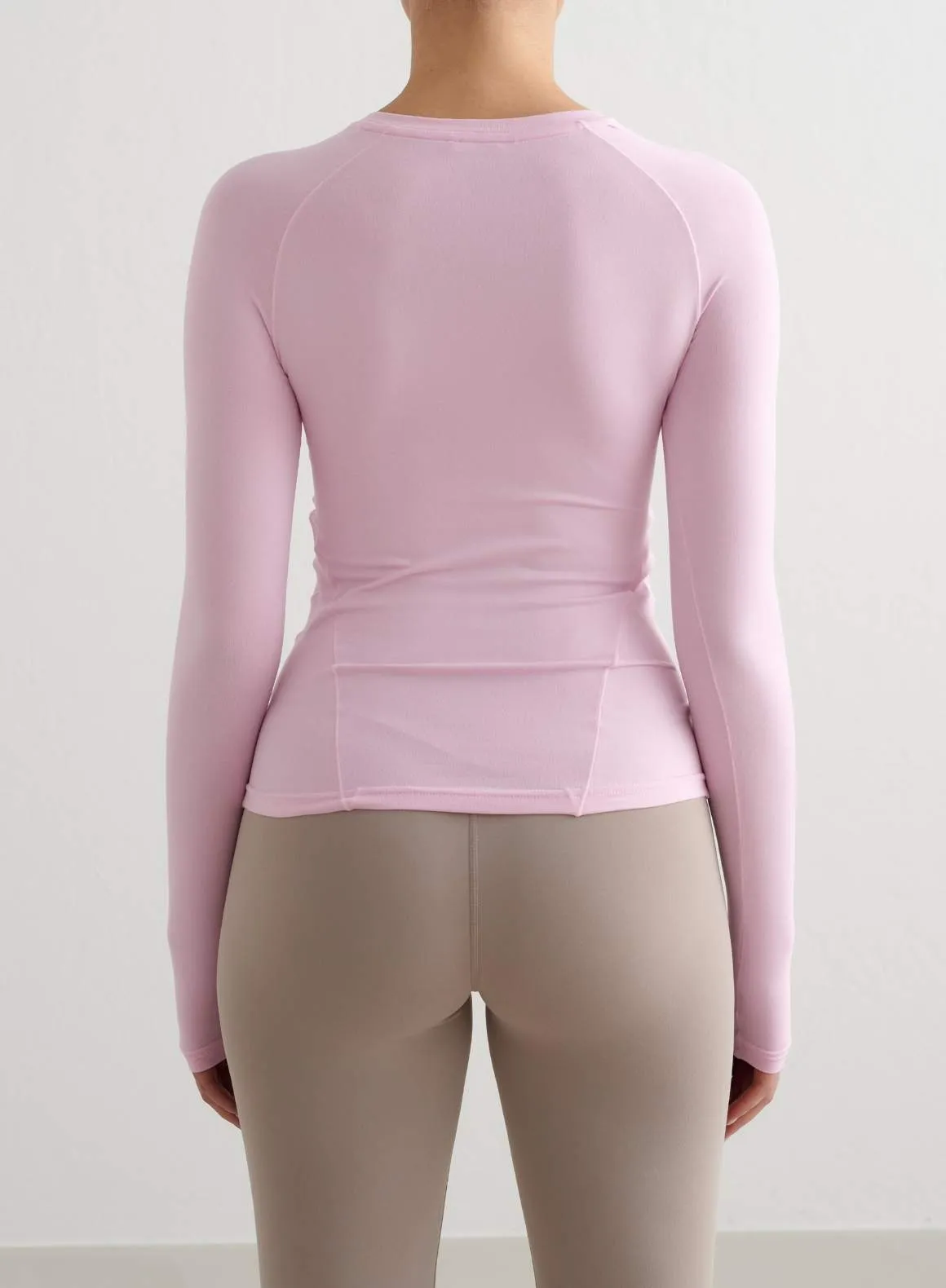 Social media Cotton Candy Soft Basic Long Sleeve