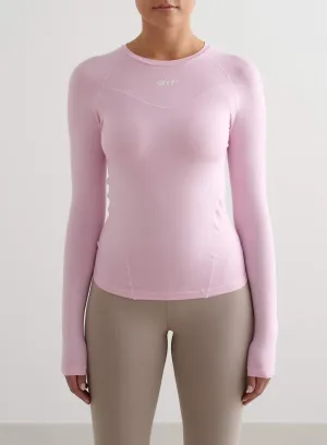 Home Relaxation Cotton Candy Soft Basic Long Sleeve