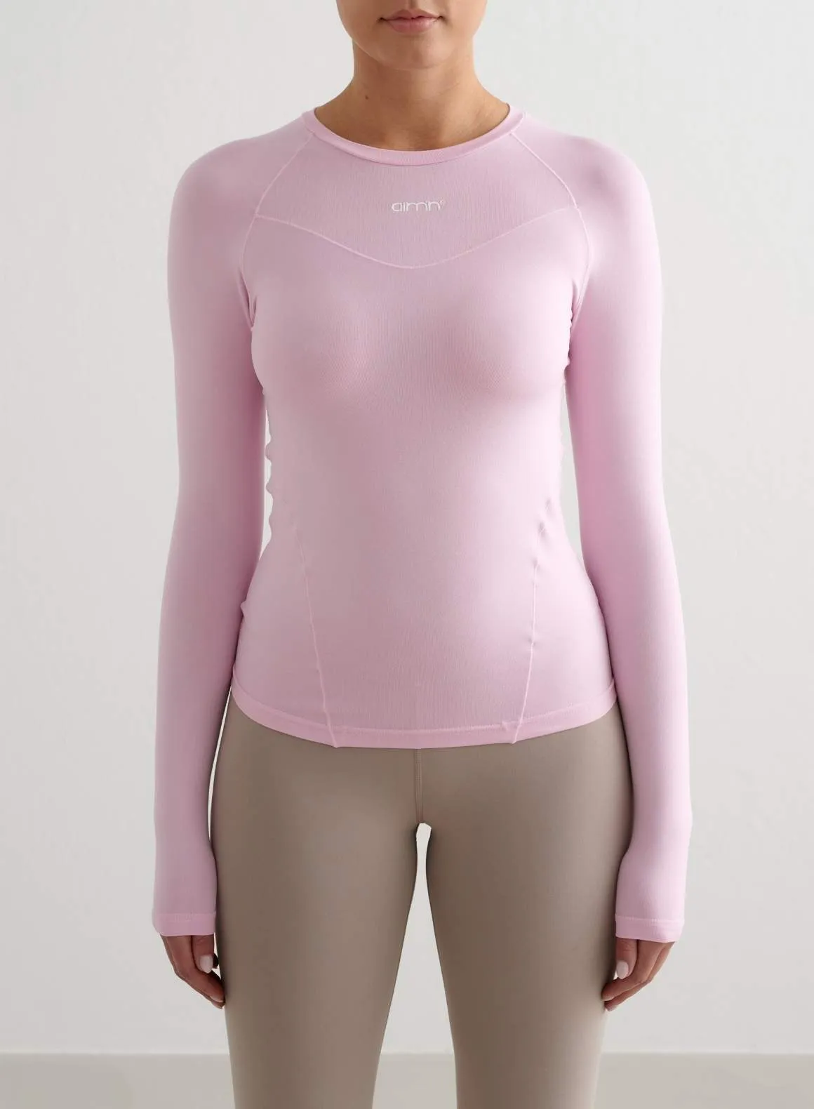 Home Relaxation Cotton Candy Soft Basic Long Sleeve