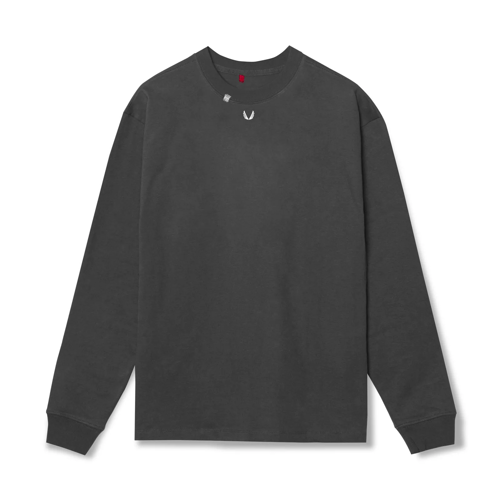 Layered Polar region 0851. Tech Essential? Relaxed Long Sleeve - Space Grey/White "OTWR"