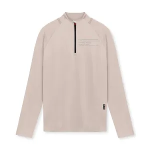 nylon 0725. Core Fitted Quarter Zip - Chai