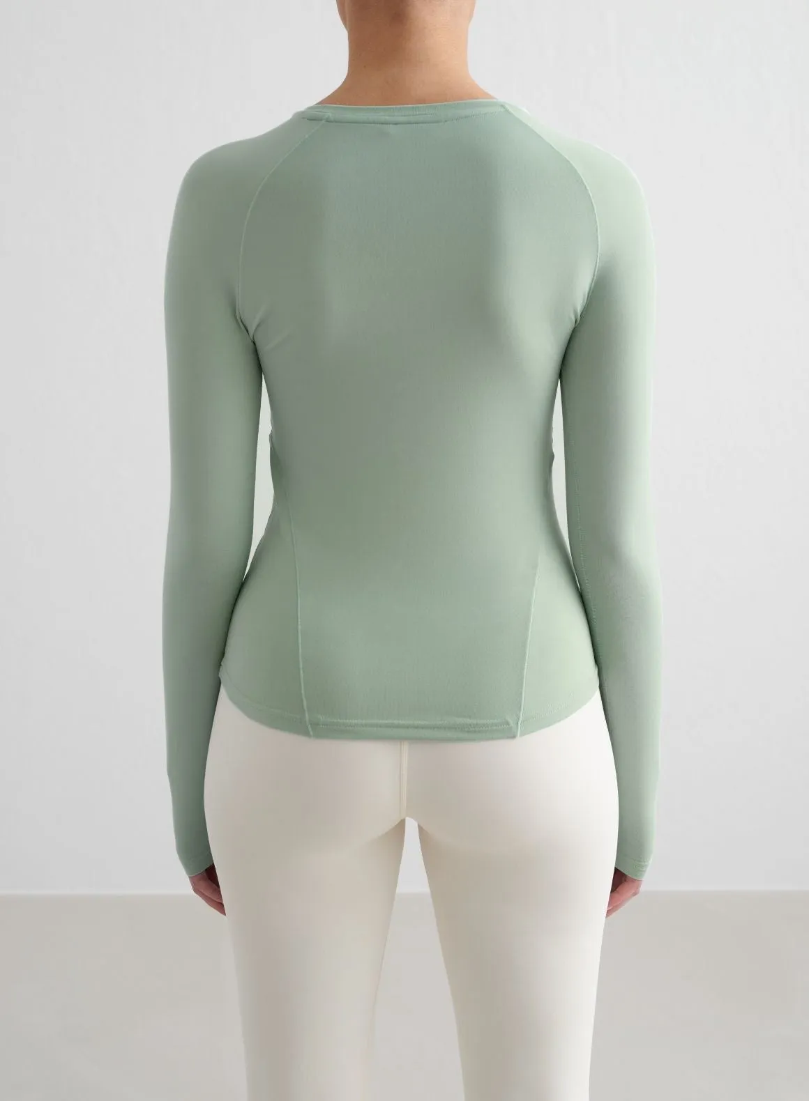 Coordinate Aqua Soft Basic Long Sleeve