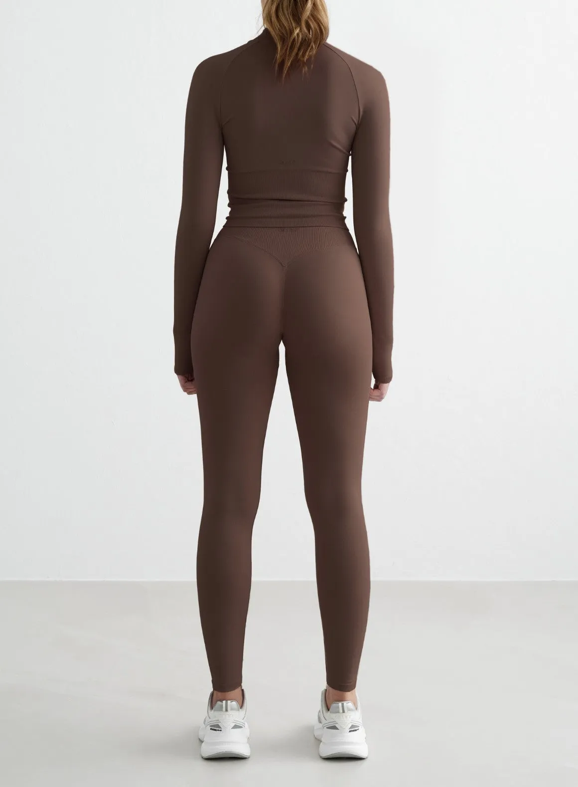 Storage Macchiato Shape Seamless Zip Jacket