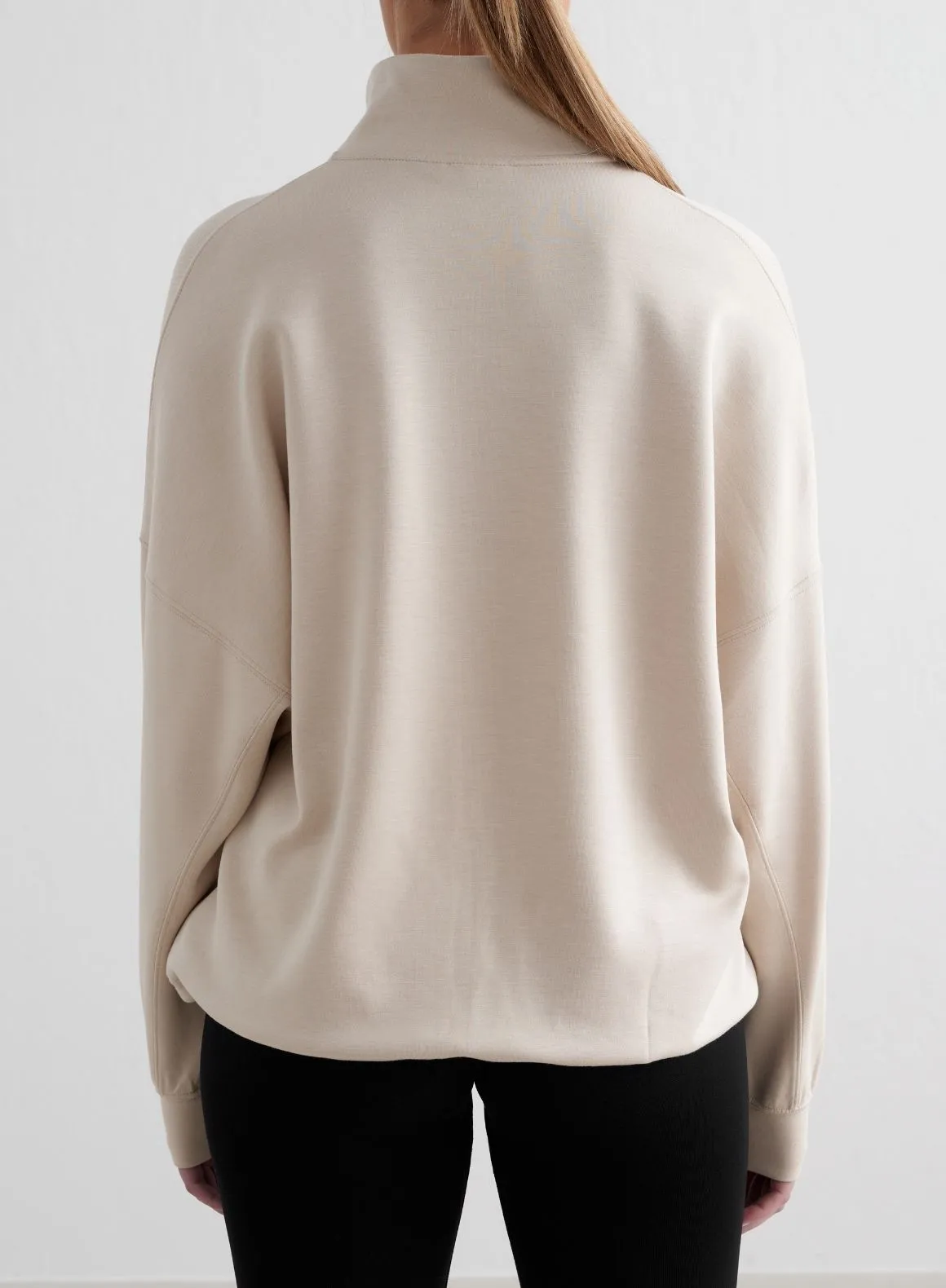 Caf?? Au Lait Comfy Modal Half Zip Mountain village kids'