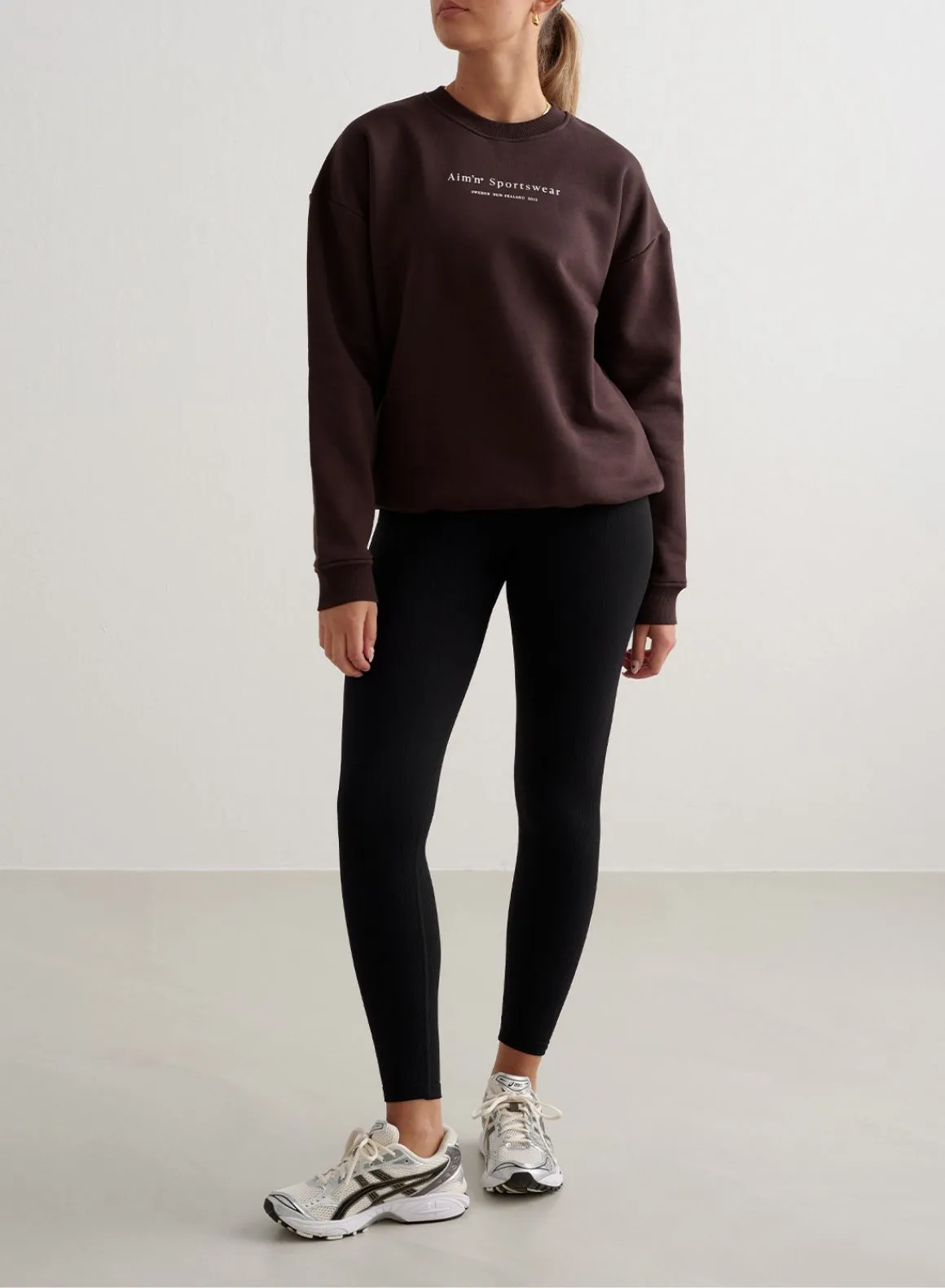 Luxury Cacao Serif Sweatshirt