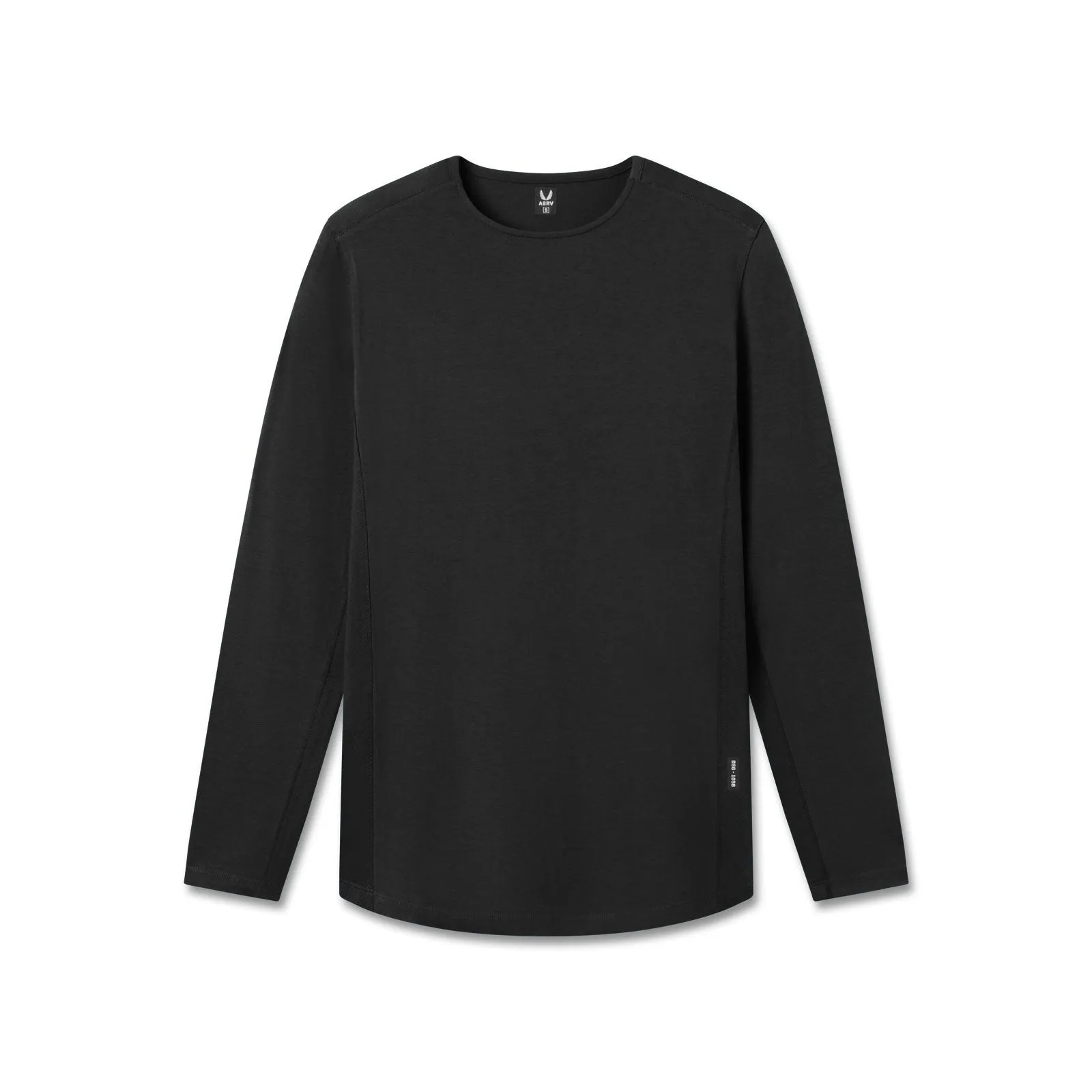 1058. Creora? Cotton Modal Long Sleeve - Black Tote