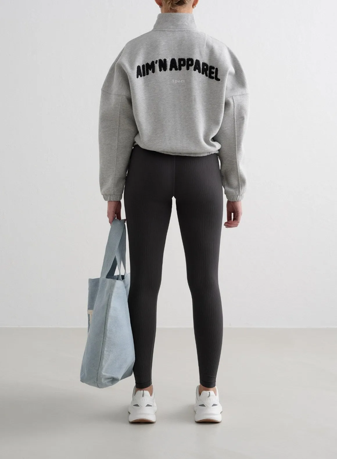 Holiday Gift Furniture Grey Melange Campus Sweat Zip Jacket