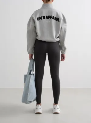Holiday Gift Furniture Grey Melange Campus Sweat Zip Jacket