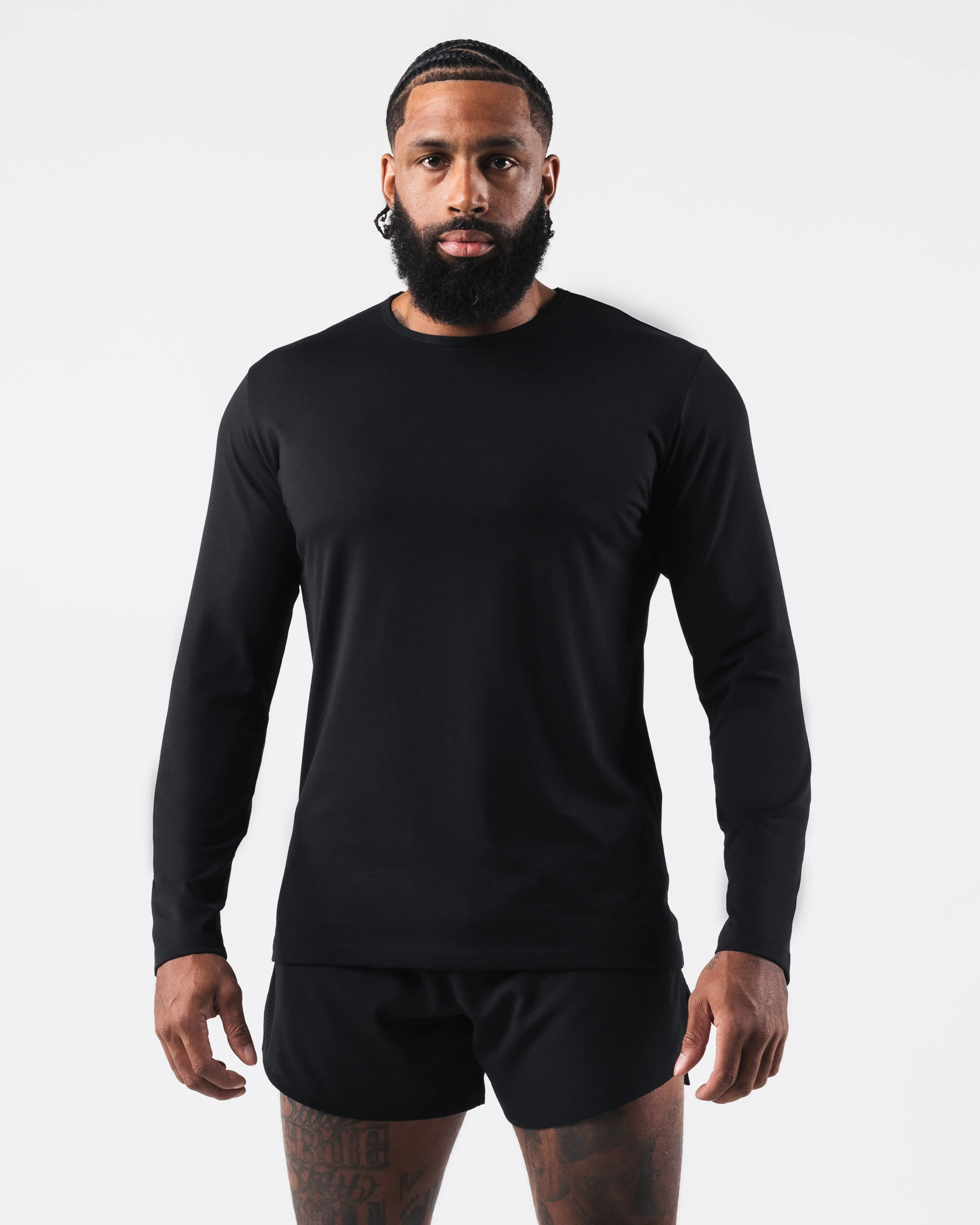 Beautify Zero Classic LS Tee 2pk - Black