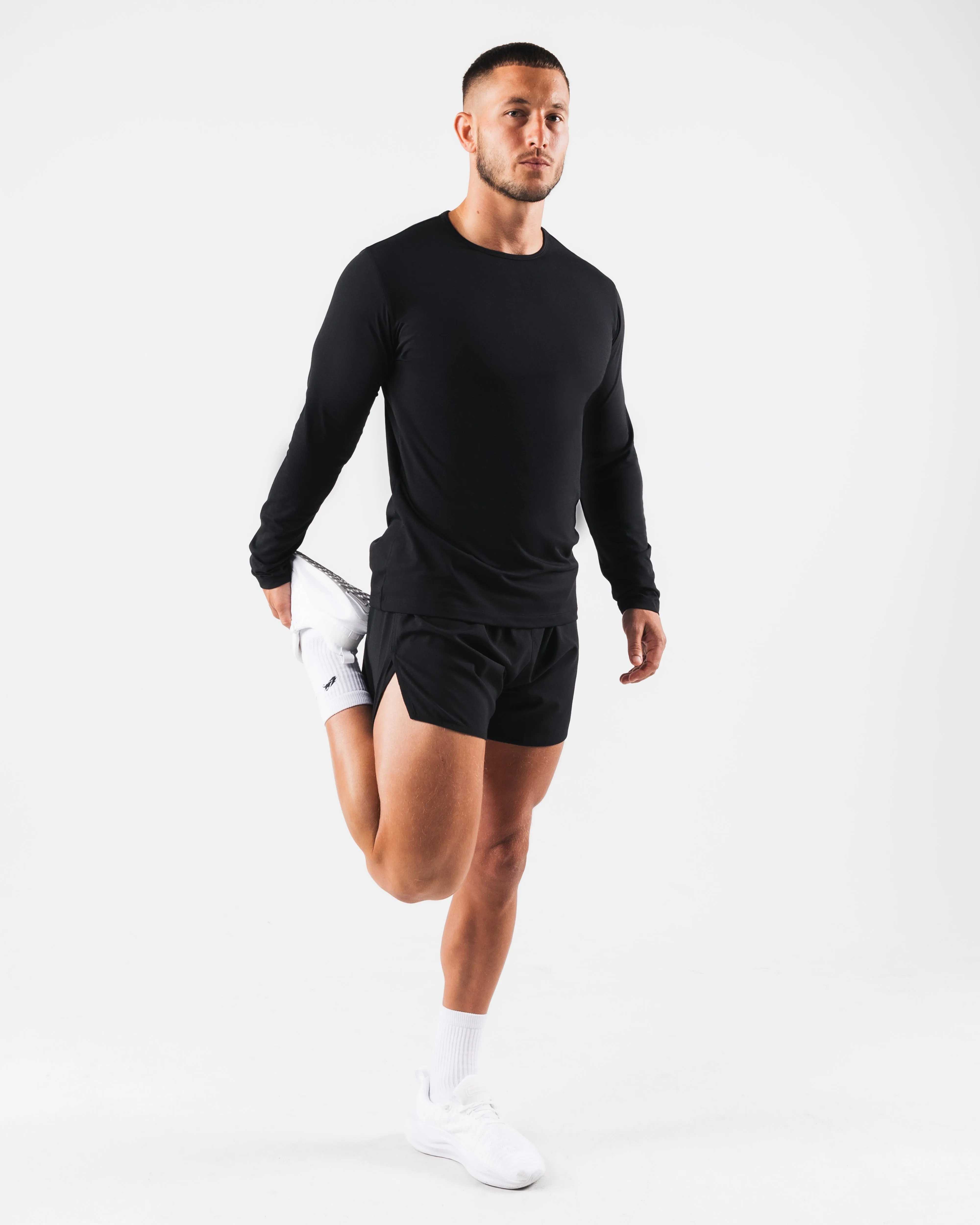 Youth Fit Advanced Sweat Management Zero Classic LS Tee 2pk - Black