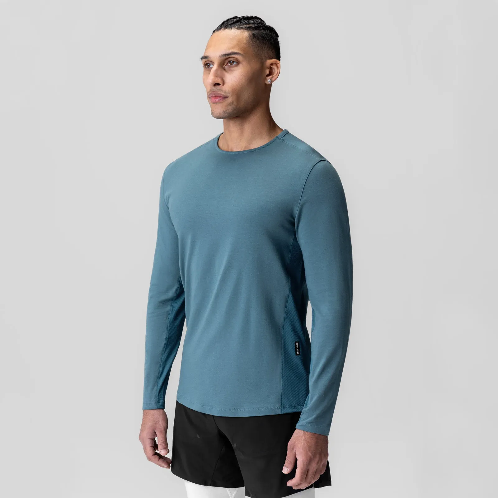 1058. Creora? Cotton Modal Long Sleeve - Storm Office room
