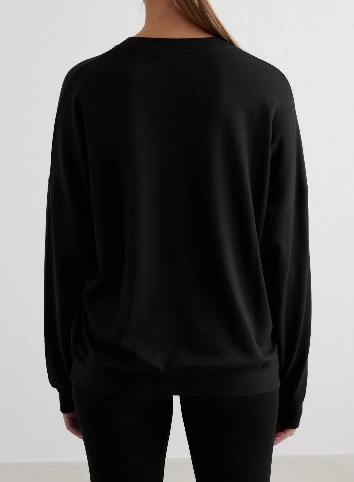 Black Comfy Modal Sweatshirt Snowy day Birthday gift