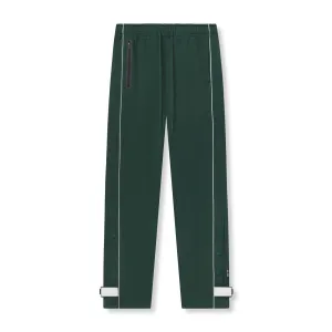 Outdoor Use 0998. Herringbone Terry Snap Button Sweats - Forest Green