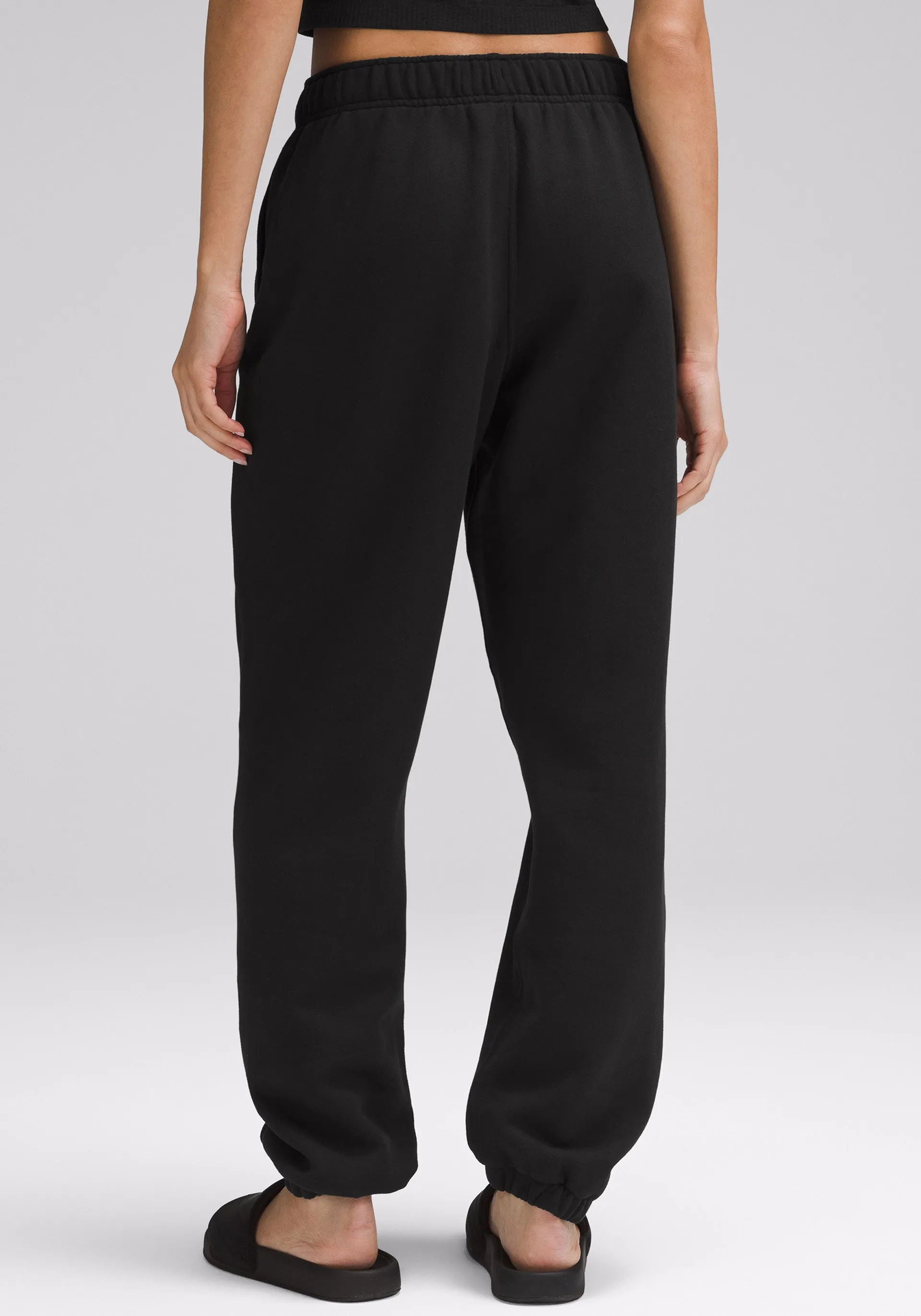 Polished Look Scuba Mid-Rise Oversized Jogger | Regular