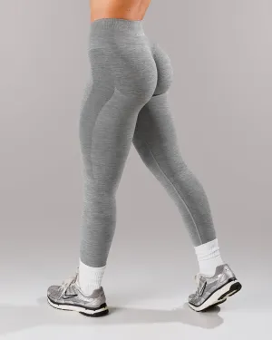 Neutral Color Tough Build Pump Legging - Heather Grey
