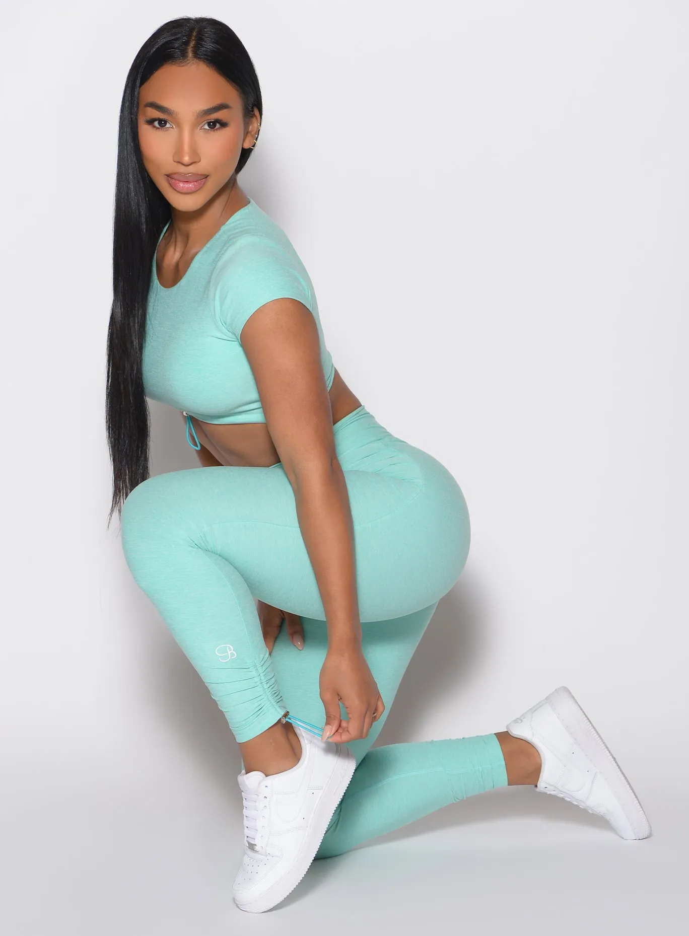 Outdoor Running Soft Touch Toggle Pull Leggings