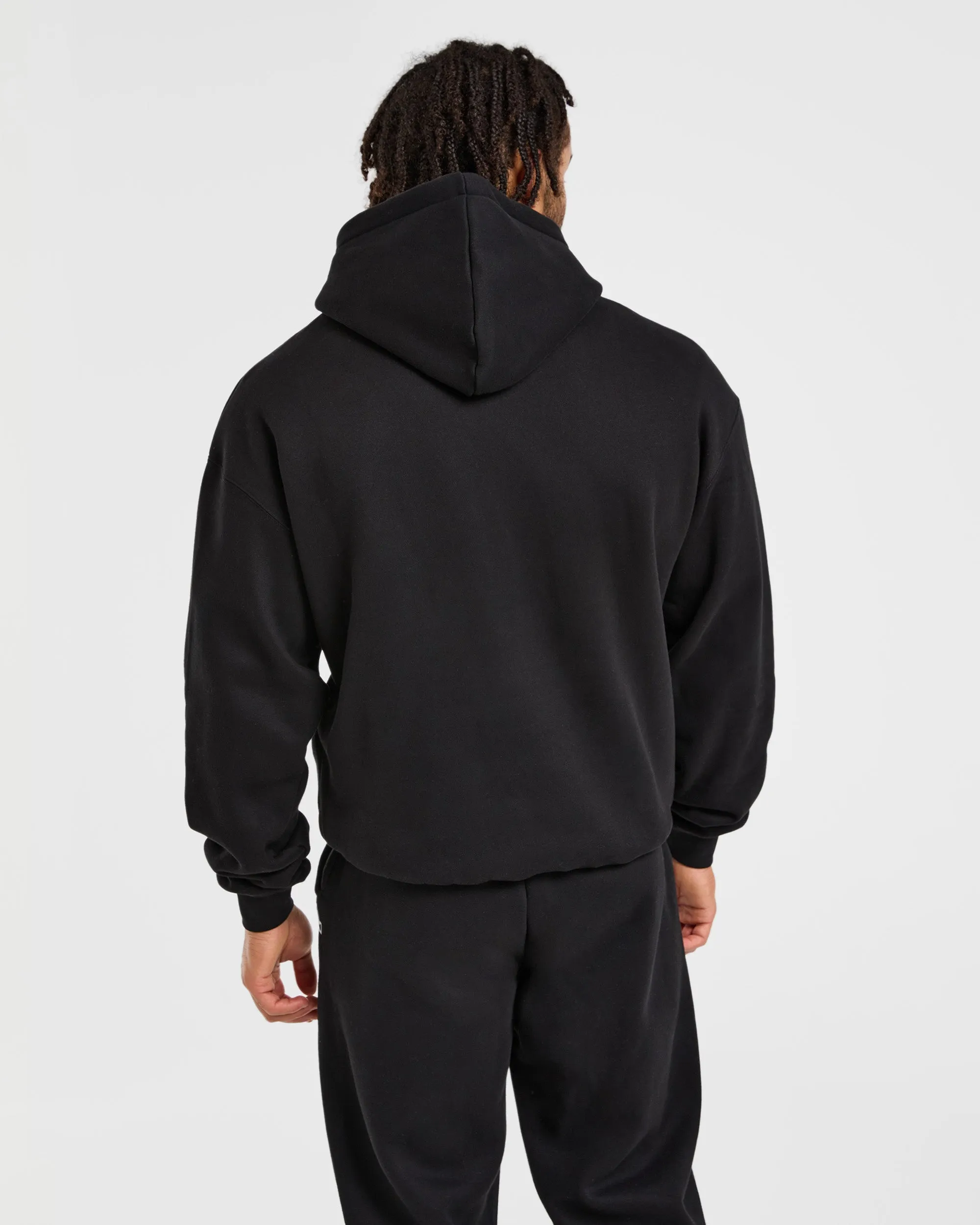 Cycling wear Tiger like Academy Oversized Hoodie - Black
